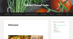 Desktop Screenshot of nutritiondiscountcenter.com